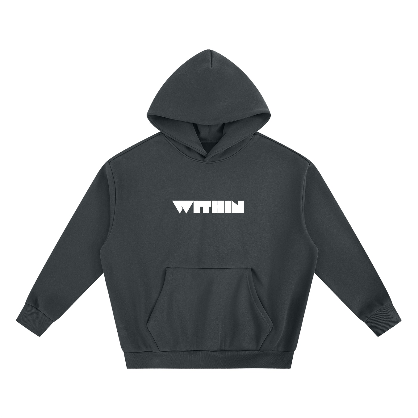 Essential Heavyweight Boxy Fleece Hoodie - Image 3